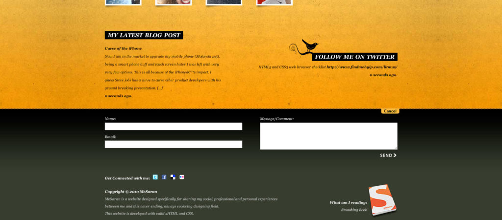 Mesaran 2.0 - Contacts - Desktop