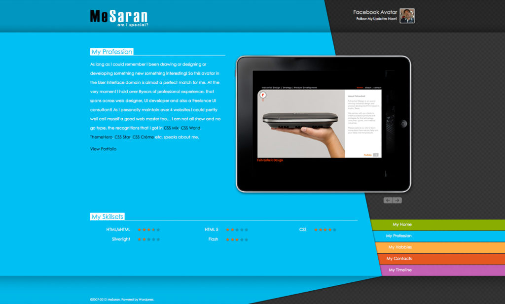 Mesaran 3.0 - Work - Desktop