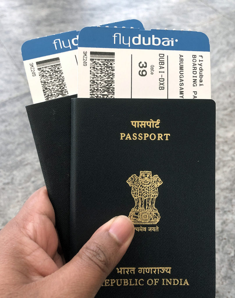 Dubai Travel - Passports