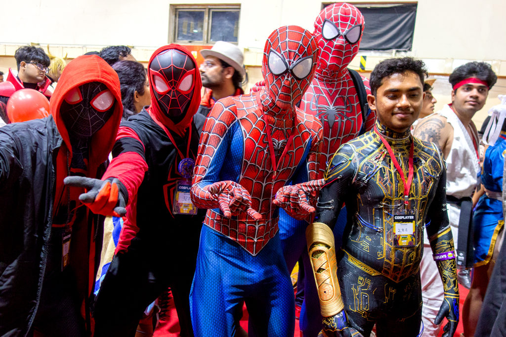 Multiverse of Spiderman - Cosplay - Bangalore ComicCon 2022