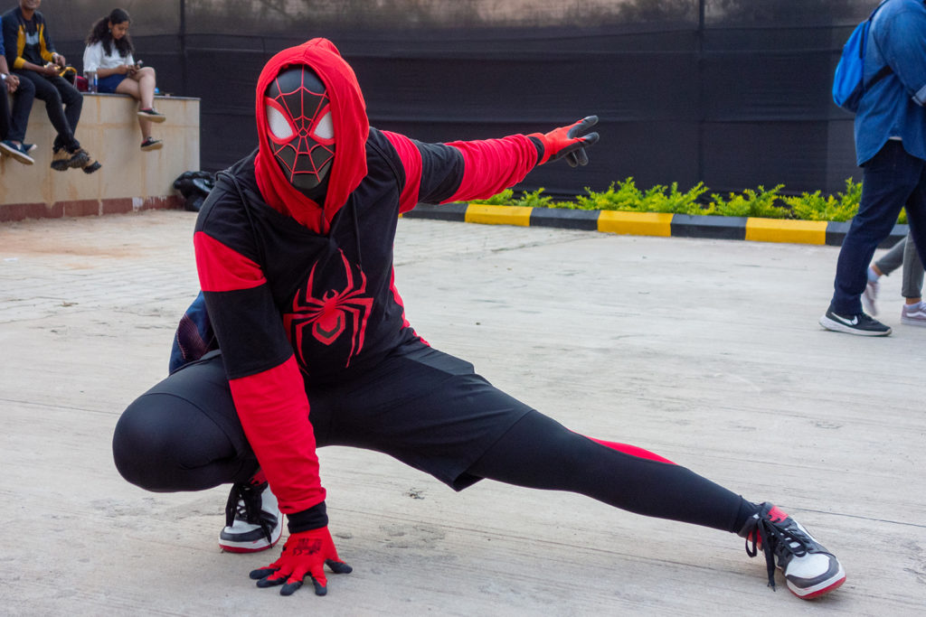 Spiderman - Cosplay - Bangalore ComicCon 2022